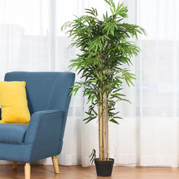 Artificial Bamboo Silk Tree