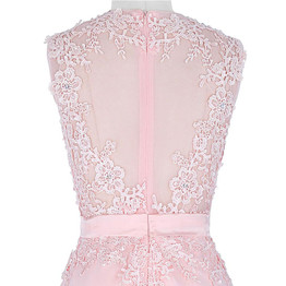 Grace Karin Beaded Chiffon Women Long Pink Prom Dresses 2017 Formal Gown Vestidos de Festa A-line Party Dresses Evening Gowns