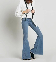 Uwback Jeans For Women 2017 Flared Jeans women Flare Retro Style Bell Bottom Skinny Jeans Female Sexy Jeans Woman TB846