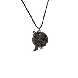 Norse Viking Raven Pendant