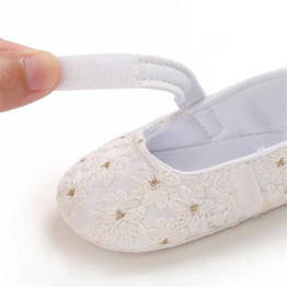 Baby Girls Solid Magic Tape Casual Girls Shoes Wholesale