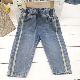 Boys Casual Solid Denim Pants Wholesale Boys Clothing Suppliers