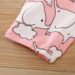 Baby Elegant Cartoon Long Sleeve Jumpsuit