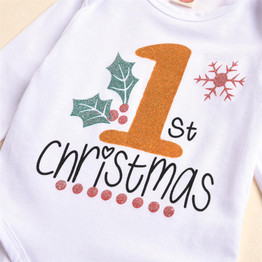 Baby Girls 3 PCS Letter Printed Romper & Tulle Skirt Wholesale Baby