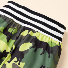 Baby Unisex Letter Cartoon Printed Romper & Pants Baby Wholesale Clothing