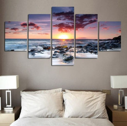 Canvas Painting Wall Art Movie Characters Castle Decor 5 Pieces Sports Player Pictures Landscape HD Printed