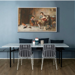 Retro Figures Oil Painting Canvas HD Print Classical Portrait Wall Art Picture Decor