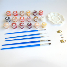 Acrylic Picture Flowers Diy Digital Painting By Numbers Kits Coloring Paint By Numbers Wall Art Picture