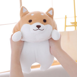 Cute Fat Shiba Inu Dog Stuffed Soft Plush Toy