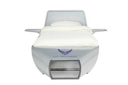 96" X 75" X 36" Twin Storage Silver Metal Bed