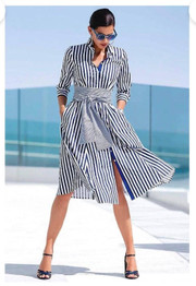 BeuMax Women’s Striped Dress – Trendy Striped Casual Dress for Women, Comfortable and Stylish Outfit for Everyday Wear