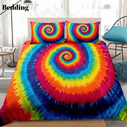 Tie-dyed Circle Bedding Set