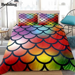 Mermaid Scale Bedding Set