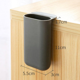 Creative Pasteable Pen Holder Desktop Storage Boxes Desk Pen Pencil Organizer Office Sundries Storage School Stationery Holders