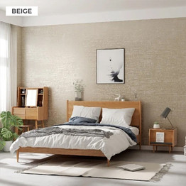 Modern Subtle Sandstone Textured Solid Color Plain Wallpaper In White Grey Beige Wall Paper Living Room Bedroom Home Decor (10mtr Roll)