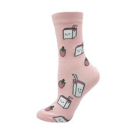 Strawberry Milk Socks