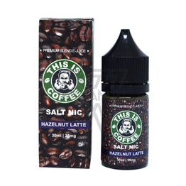 This Is Coffee - Hazelnut Latte Salt Nicotine