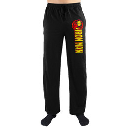 Marvel Comics Iron Man Print Men's Sleepwear Sleep Lounge Pants Gift