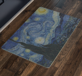 Starry Night by van Gogh - Doormat