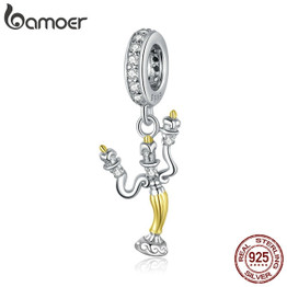 bamoer Genuine 925 Sterling Silver Magic Can Pendant Charm fit Original Brand Silver Bracelet and Necklace Fine Jewelry BSC319