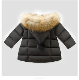 Winter Coat Faux Fur Collar