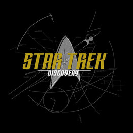 Star Trek: Discovery Logo Sketch Tote Bag