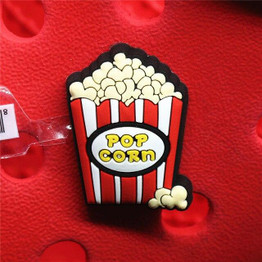 Premium Popcorn Croc Charm