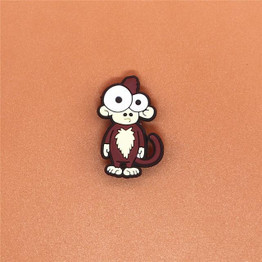 Cute Cartoon Monkey Animal Croc Charm