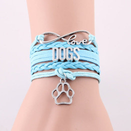 LOVE DOGS CHARM BRACELET
