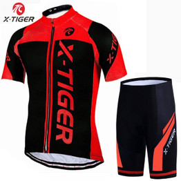 Cycling Set  100% Polyester Pro Cycling Jersey Set MTB Bicycle Clothes Sportswear Bike Clothing Maillot Ropa Ciclismo