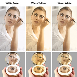 LED Foldable Makeup Mirror