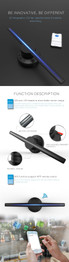 Wifi 3D Holographic Projector Hologram Player