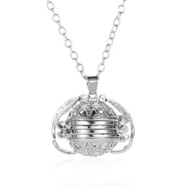 Memory Wing Photo Locket Necklace