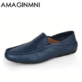 slip on casual men loafers spring and autumn mens moccasins shoes