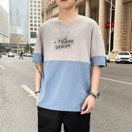 T-Shirt Men Casual Loose Short Sleeve T Shirts
