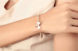 Crystal Cuff Bracelet Bangle Jewelry Gold