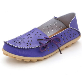 Women Flats Genuine Leather Shoes