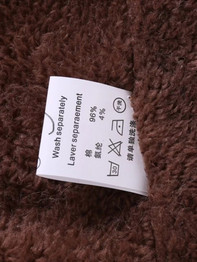 Contrast Lined Faux Fur Hood Parka Coat