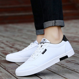 Men's Lace-up Casual Shoes Men Sneakers Breathable