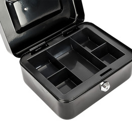 Fire Proof Security Stainless Steel Small Safe Box Money Cash Document Lock Box