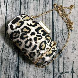 Women's bag / Evening Bag / shoulder bag / LEOPARD PRINT Bag / evening clutch bag