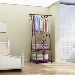 Multi-function Coat Rack Removable Bedroom Hanging Clothes Rack