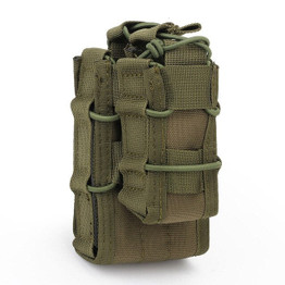 Molle System Magazine Pouch 1000D Nylon Double Layer Storage Bag Airsoft Tactical AK 7.62 M4 5.56 Rifle