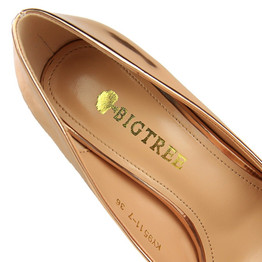 Mirror heels shoes women Thin Metal High Heels Shoes Pumps Sexy