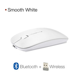 4.0 Bluetooth Mouse Wireless Computer Mouse Silent Mause USB Rechargeable Ergonomic Mouse 1600 DPI Optical Mice For PC Laptop