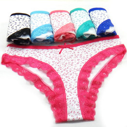5 Pcs/set Women Underwear Cotton Sexy Everyday Ladies Girls Panties Plus Size Briefs Intimates Lingerie Knickers M-XL
