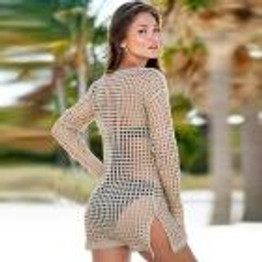 Sexy Lace Crochet Tassel Bikini Swimwear Cover Up