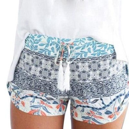 2019 short pants women  Summer Casual Shorts High Waist  print Sexy short pants girls