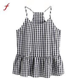 2019Women Sleeveless Crop Tops Vest Backless Halter Tank Tops Blouse T-Shirt