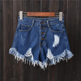 Womens Sexy Jeans Shorts Summer Booty Shorts Mini Denim Short Ladies Casual Jean Black Shorts Vintage Plus Size S-6XL